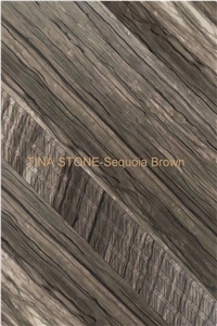 Sequoia Brown Marble Tiles Slabs Building Covering