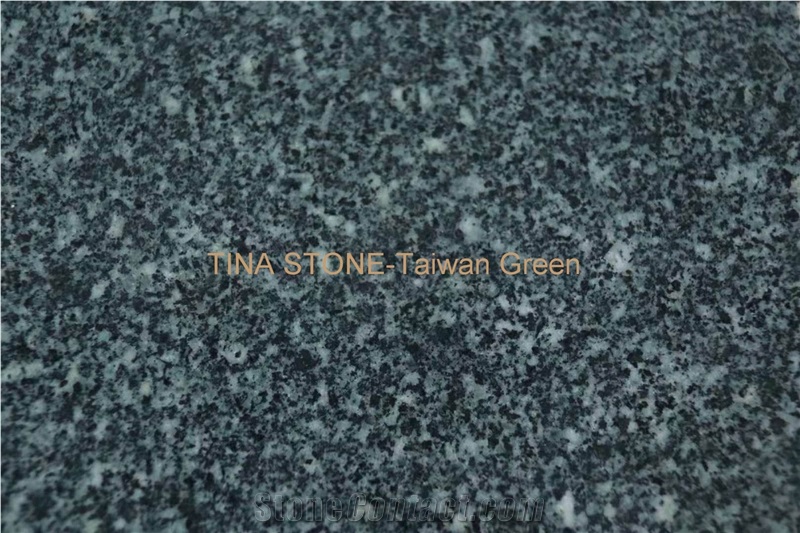 Taiwan Green Granite Tiles Slabs Building Covering