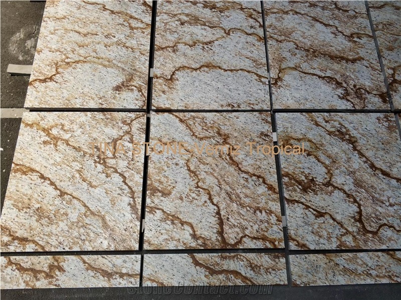 Verniz Tropical Granite Tiles Slabs