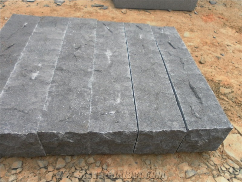 Zhangpu Andesite Grey Basalt Split Cobble