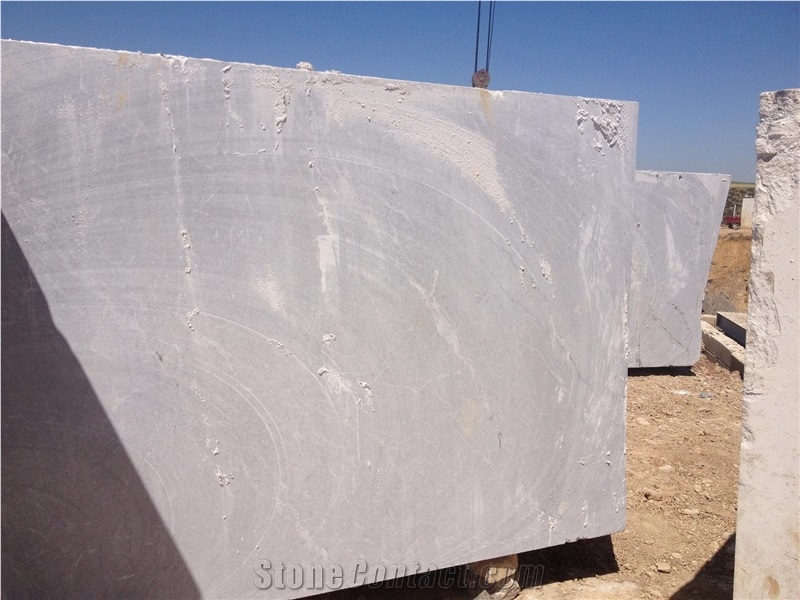 Grey Lido Marble Blocks Morocco