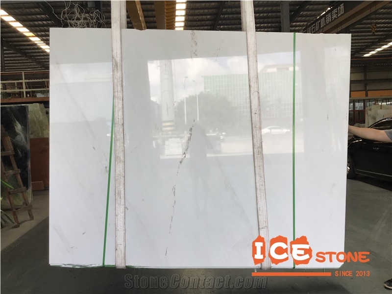 Coral White Marble White-Marble-Slabs