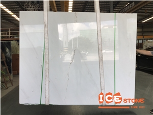 Coral White Marble White-Marble-Slabs