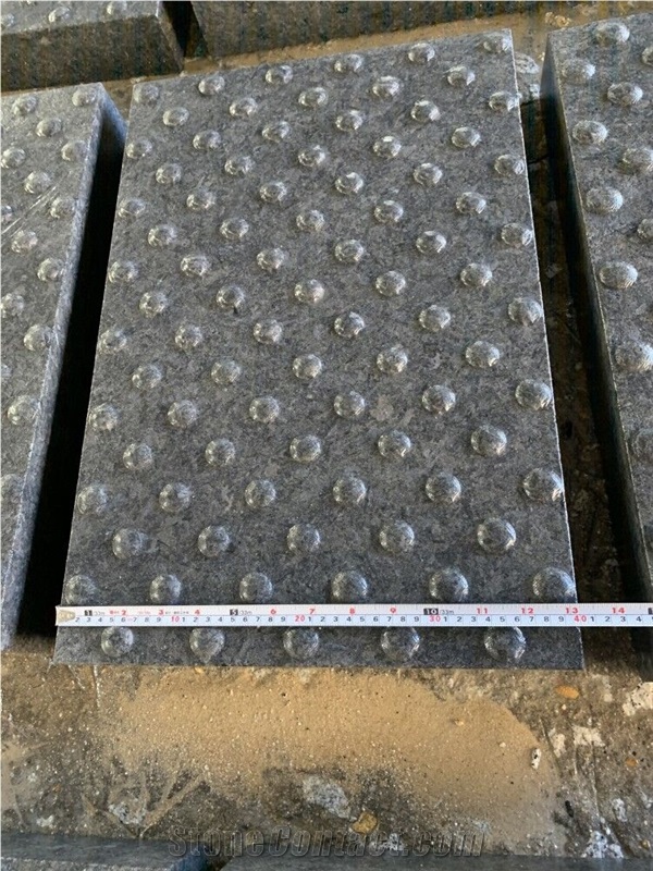 New China Black Tactile Paving Stone