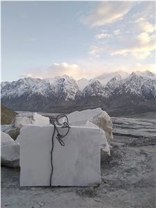 K2 White Marble Blocks, Pakistan White Marble Blocks