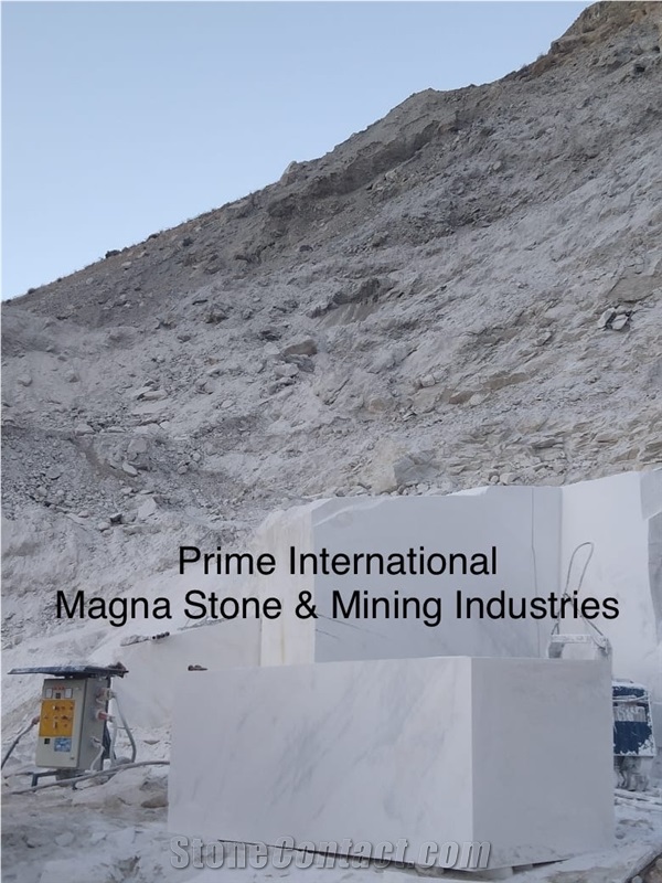 K2 White Marble Blocks, Pakistan White Marble Blocks