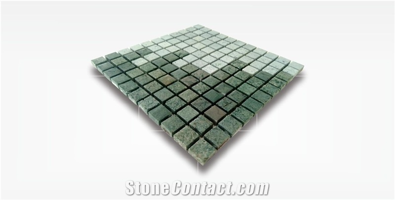Green Sukabumi Stone Mosaic Stone Tile