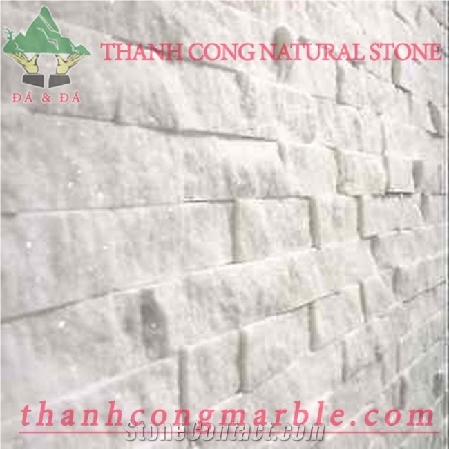 Crystal White Marble Cultured Panels 02