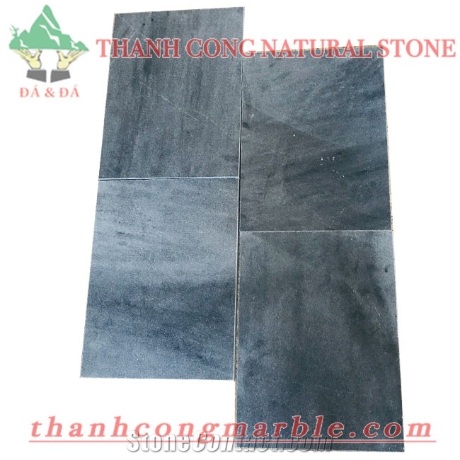 Vietnam Grey Limestone Honed Tiles