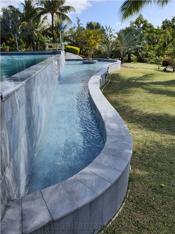 Vietnam Bluestone Swimming Pool Tiles