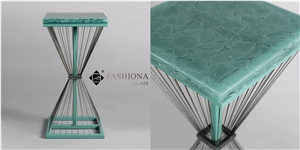 Jade Glass Panel,Tabletop Custom Design Interior