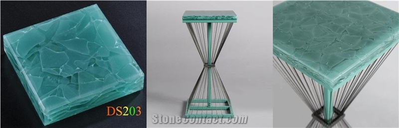 Jade Glass Panel,Tabletop Custom Design Interior