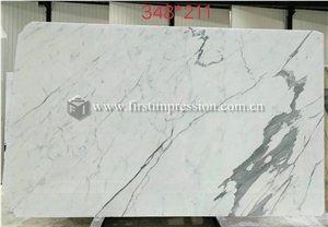 Italy White Marble Calacatta Gold Slabs