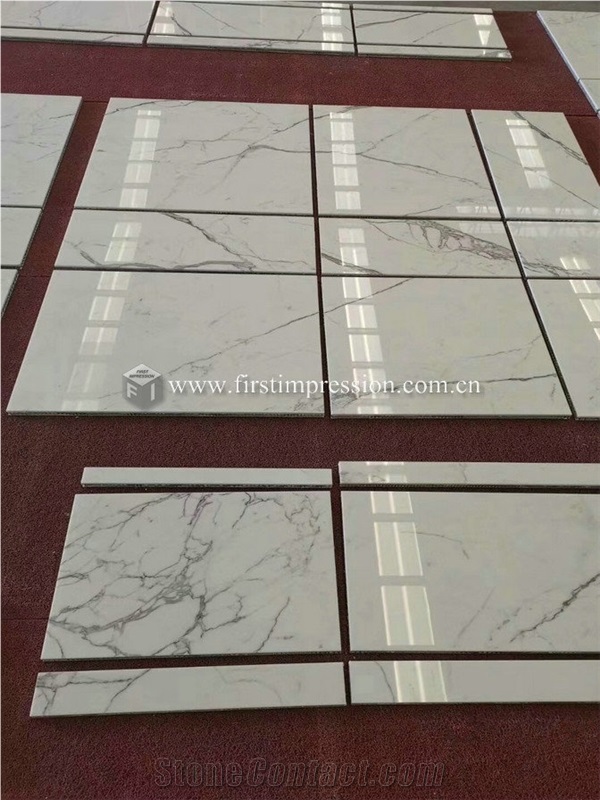 New Polished Italy Calacatta Gold Marble Slabs