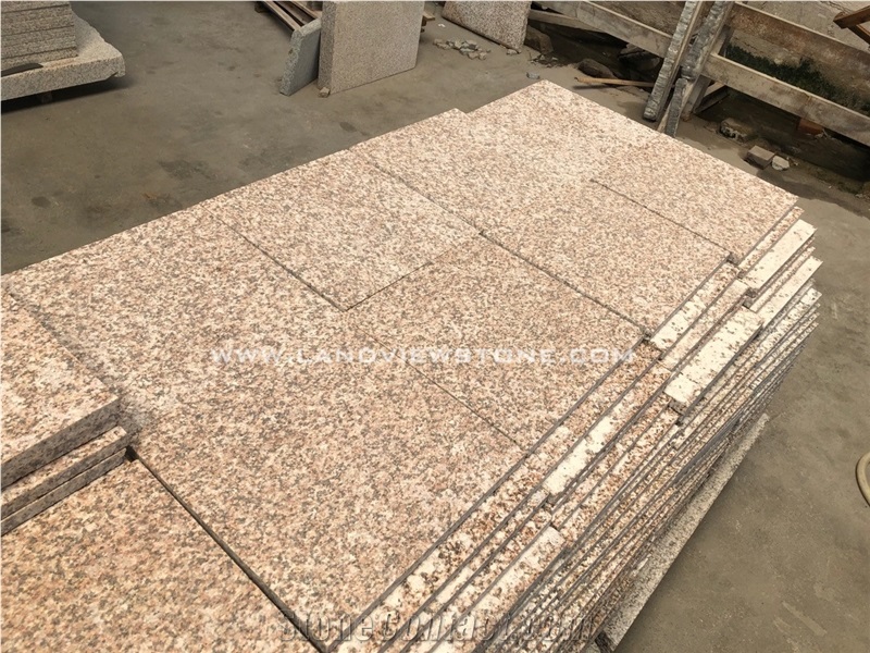 Cheap Rusty Yellow Beige Granite Floor Stone Tiles