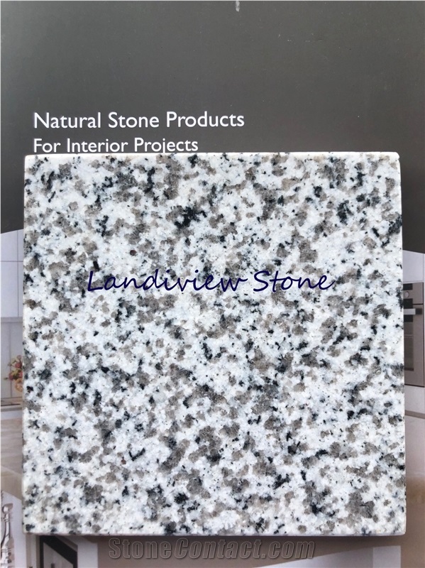 Pocheon Granite White Sesame Granite Tiles Slab