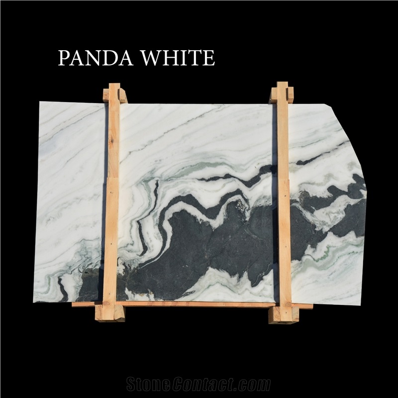 Panda White Marble Slabs