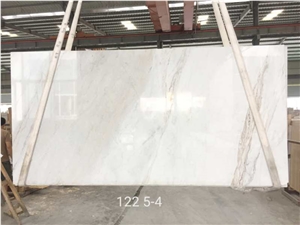 China Jiashi White Marble Slabs Wall Cladding Tile