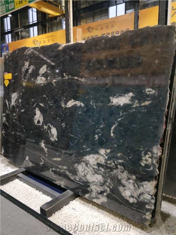 Black Sandblasting Granite Titanium Slabs