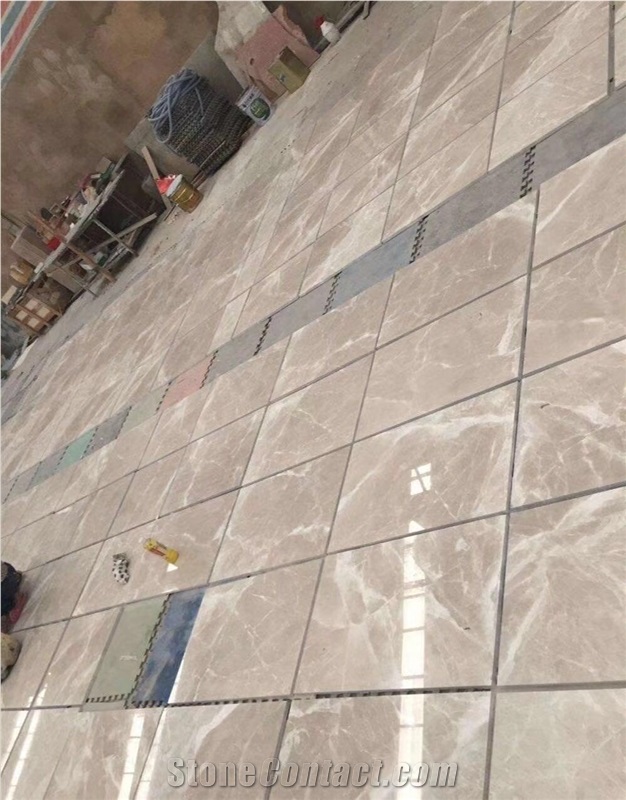 Burder Beige Marble Tiles Slabs Polished Finished