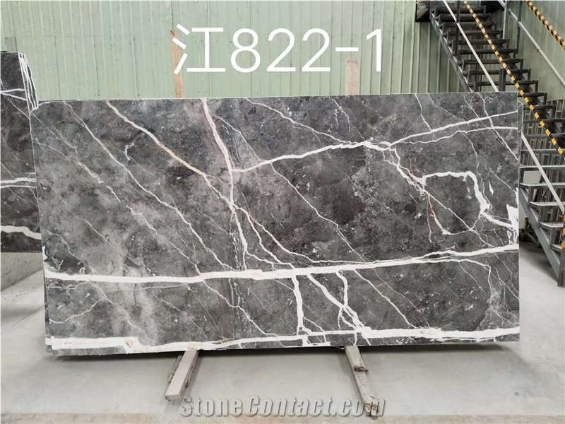 Carso Grey Marble Slabs Tiles Polished Finished
