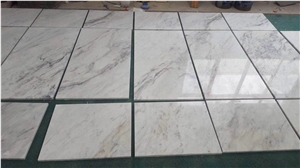 Chinese Volakas Marble Tile White Stone Types