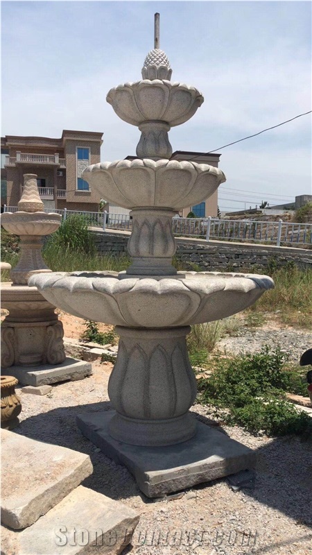 Granite Landscaping Fountain for Outdoor Garden