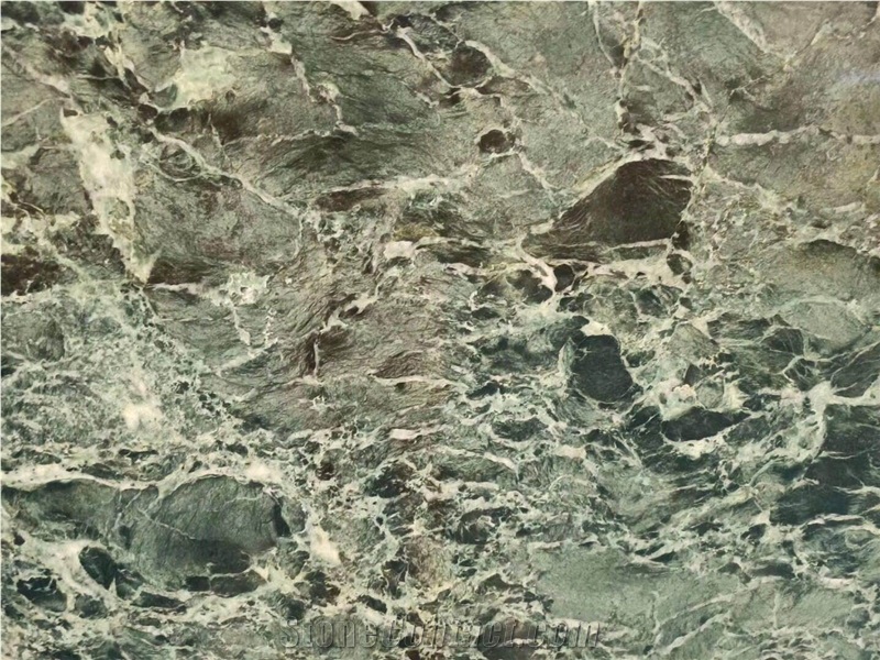 Italy Green Veins Marble for Interior Design