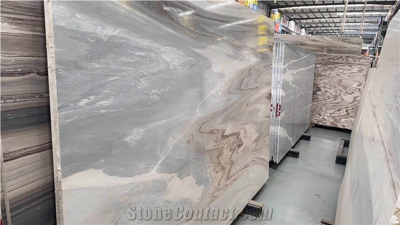 Marble Blue Palissandro Slab Tiles Countertop