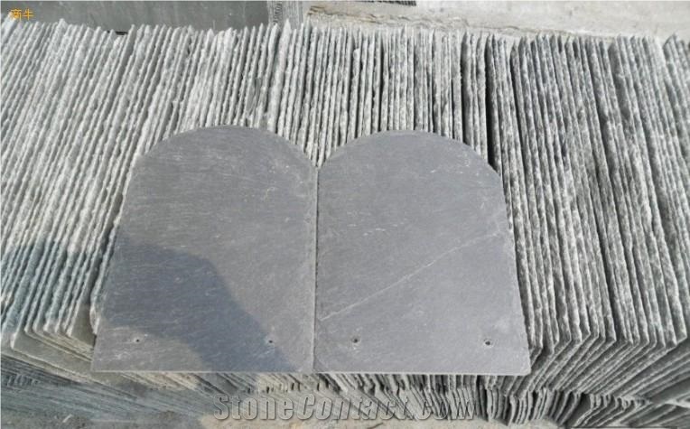 Nature Split Slate Roofing Tiles with Two Holes
