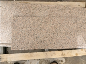 Polished G681 Prawn Pink Granite Slab Tiles
