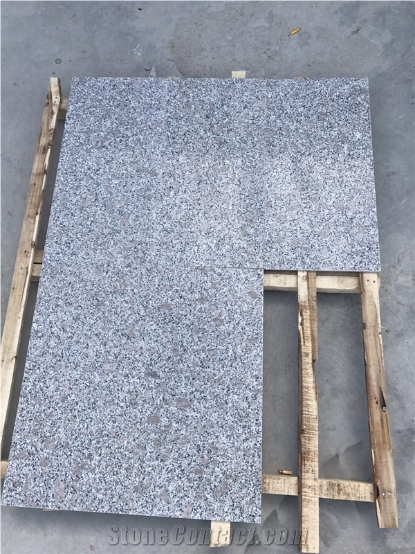 Popular Pearl White G383 Slabs Tiles for Floor