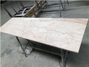 Rose Pink Marble Stone Polished Flooring Tiles