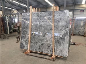 Silver Mink Grey Marble Slabs for Project