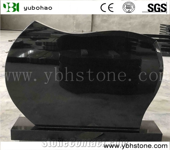 Absolute Black/Angle Granite Stone Monument