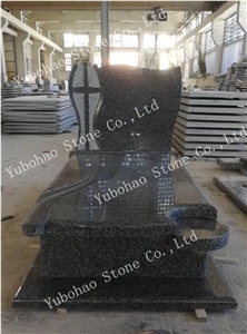 China Impala Black/Cross Tombstone/Headstone