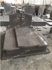China Impala Black/Cross Tombstone/Headstone