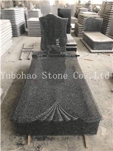 China Impala Black/Upright Stone Headstone Romania