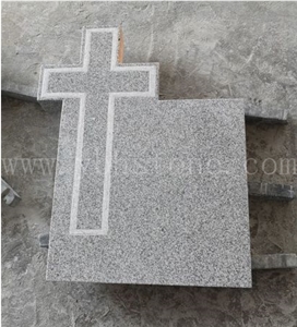Cross Sesame White/Polished Cross Stone Monuments
