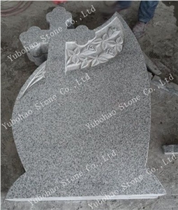 G603/China Cheap Granite Cross Tombstone