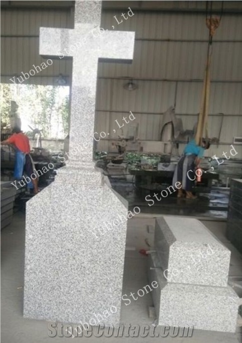 G603/Romania Granite Cross Monument Heastone