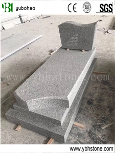G623/Crystal White Granite Tombstone/Monument