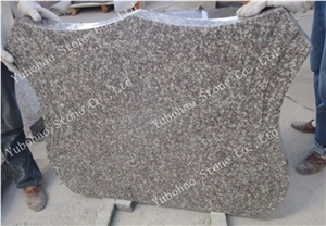 Misty Brown/G664 China Stone Headstone for Romania