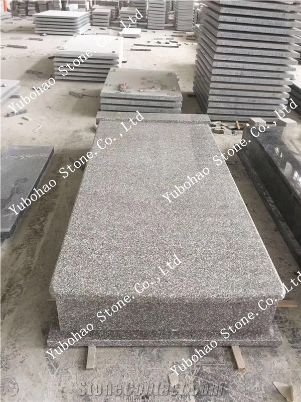 New G664/ Granite Upright Tombstone for Cemetery