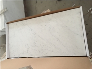 Carrara C Honed Marble Tiles