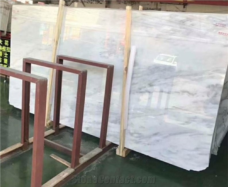 Alice White Marble Polished Slabs Cut to Size