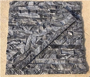 Ancient Wood Grain Marble Wall Panel Slate Stone