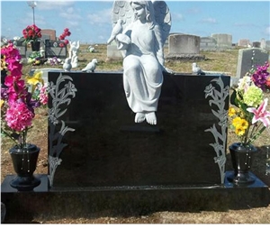 Angel and Peace Dove Style Gravestones