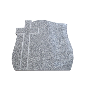 China G653 Granite Poland Style Headstone