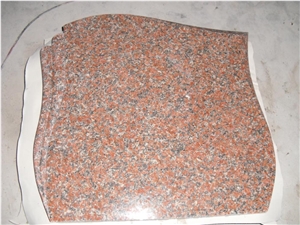 China Granite G562 Popular Red Tombstone